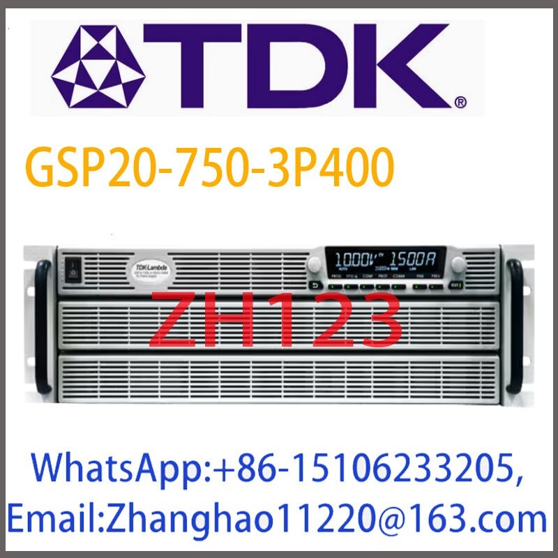 TDK-LAMBDA  GSP20-750-3P400 Programmable DC Power Supply