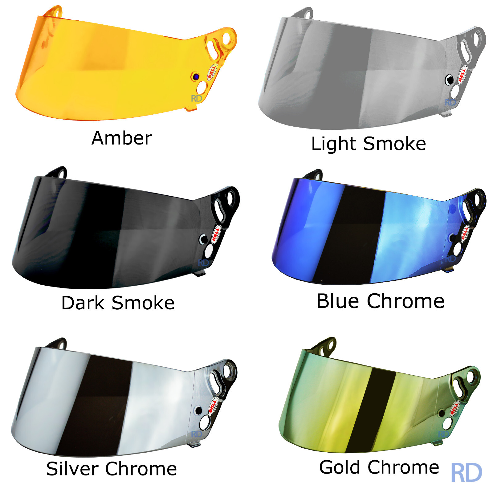 Bell - K1 Sport SA2020 Racing Helmet - Auto / Kart Snell - Black White Titanium