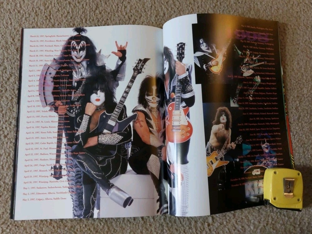 Kiss The Farewell Tour 1973-2000 Program Tour Book Complete EX Condition