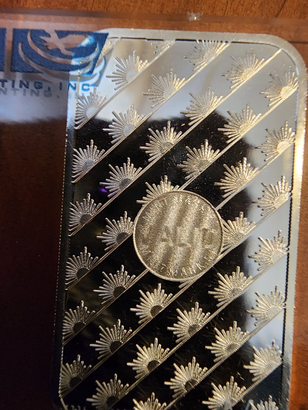 Sunshine Minting mintmark SI decoder lens for silver products with mintmark SI