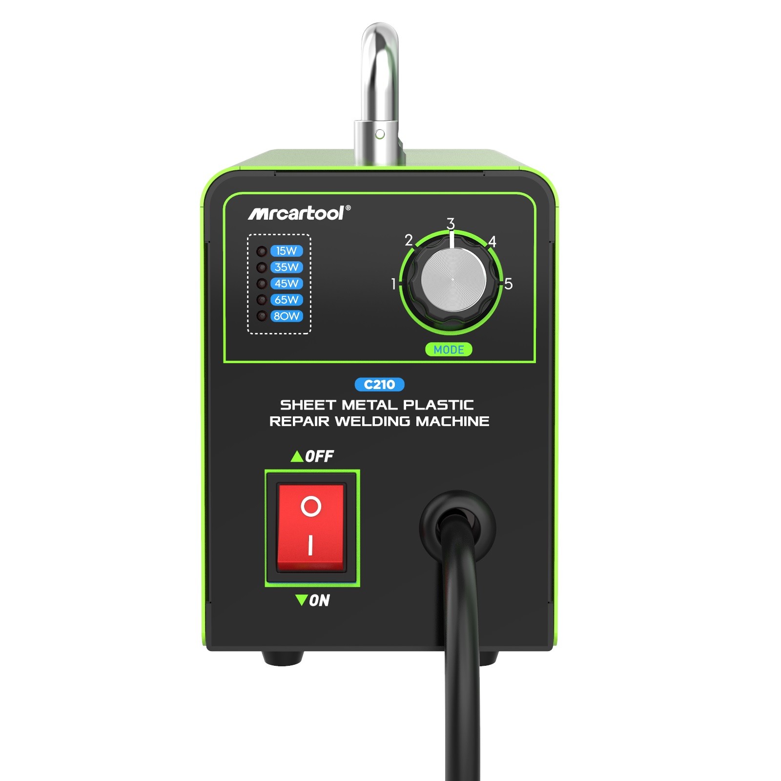 80W Hot Stapler Plastic Welder Kit Car Bumper Repair Welding Machine 600 Staples