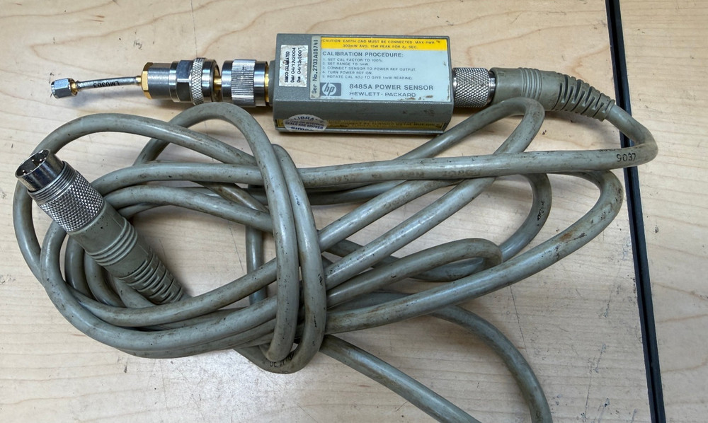 HP Hewlett Packard 8485A Power Sensor w/ 11730A Cable