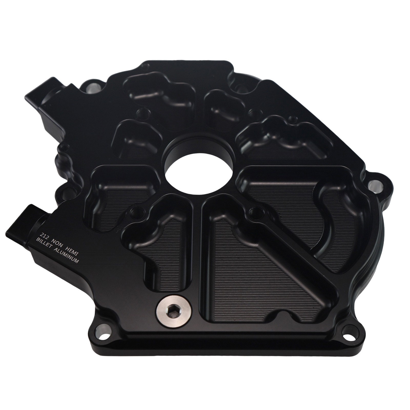 Black Dual Bearing Billet Side Cover - Upgrade For Predator 212cc Non Hemi
