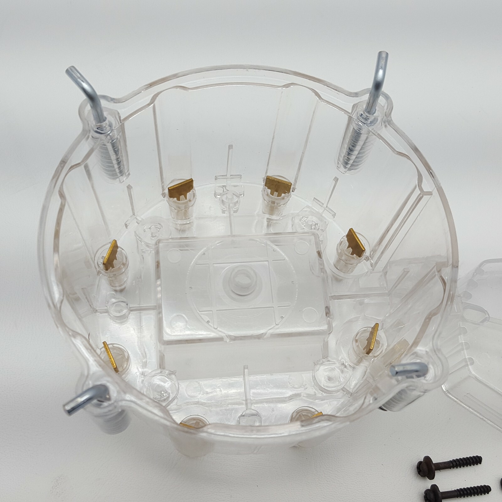 Chevy GM Clear HEI Large Distributor Cap Rotor Kit SBC BBC 305 327 350 396 454