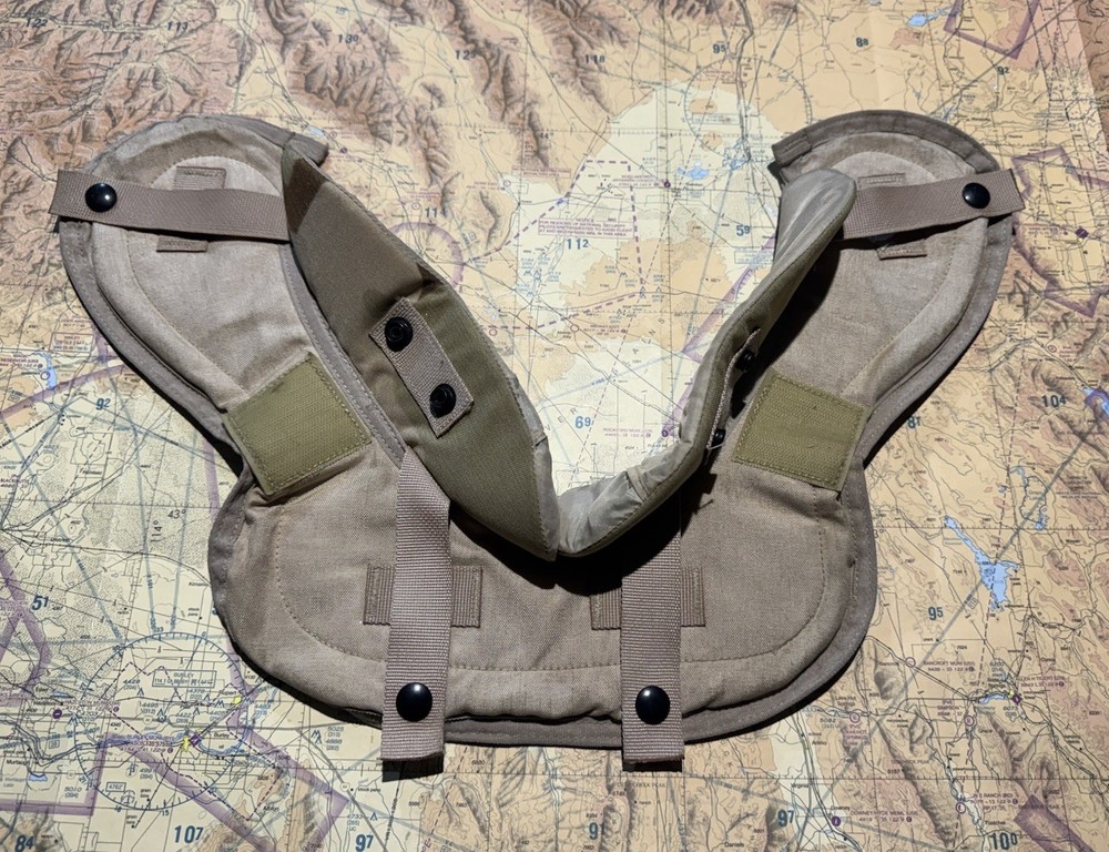 DCU Camouflage Yoke And Collar Neck Protector Fragmentation Soft Armor / Medium