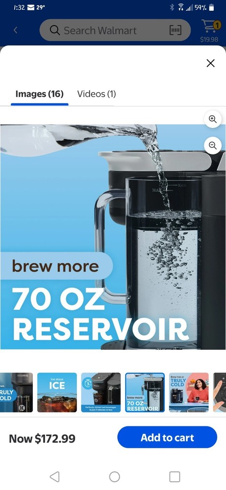 Keurig K Brew & Chill