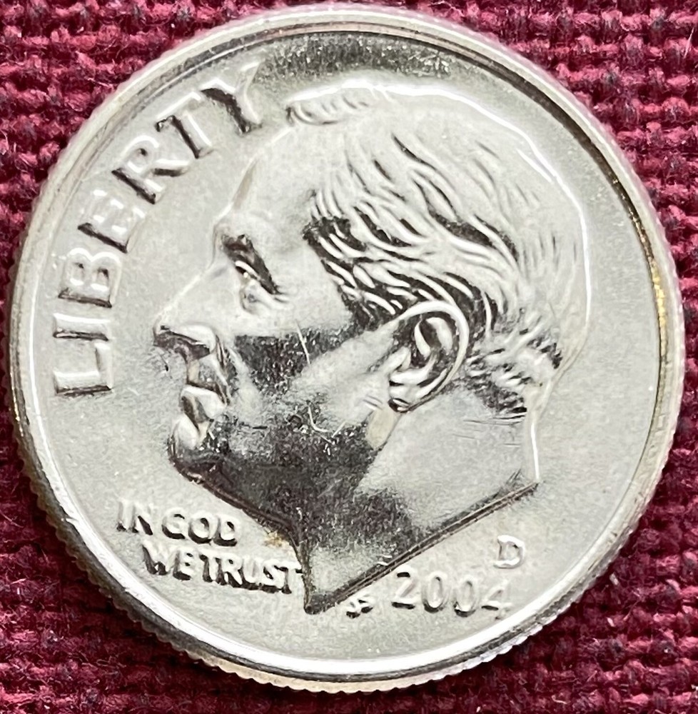 2004-D BU Roosevelt Dime From OBW