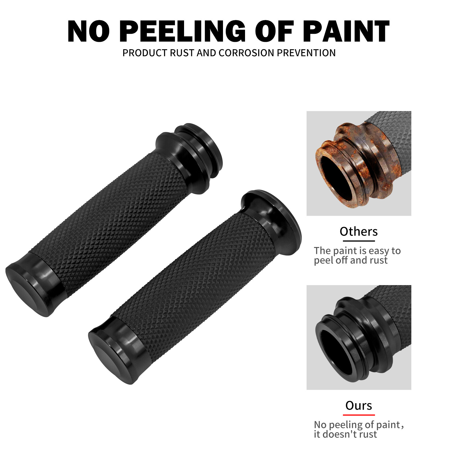 1" Electronic Throttle Handlebar Hand Grips For Harley Touring Road King 08-24