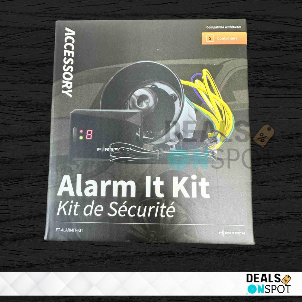 Compustar Firstech Alarm It Kit – Car Security Upgrade with DAS Sensor & Siren