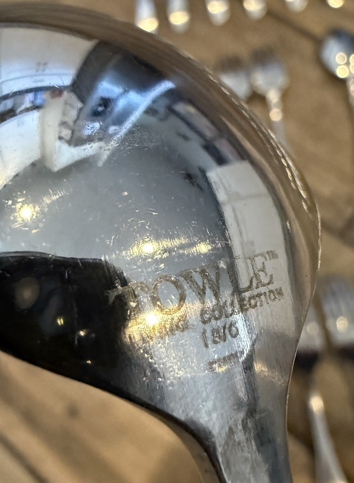 Towle SATIN PETAL 18/0 Living Collection Flatware Set of 40 Spoons Knives Forks