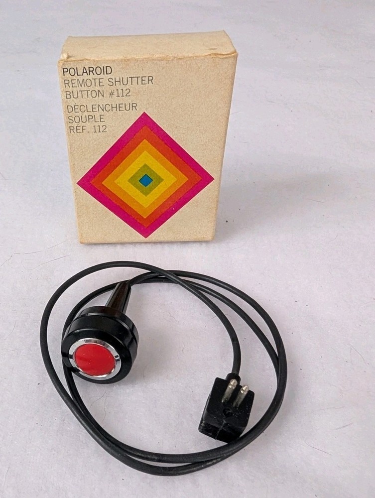Polaroid Remote Shutter Button #112 Vintage Camera Accessory Untested As Is