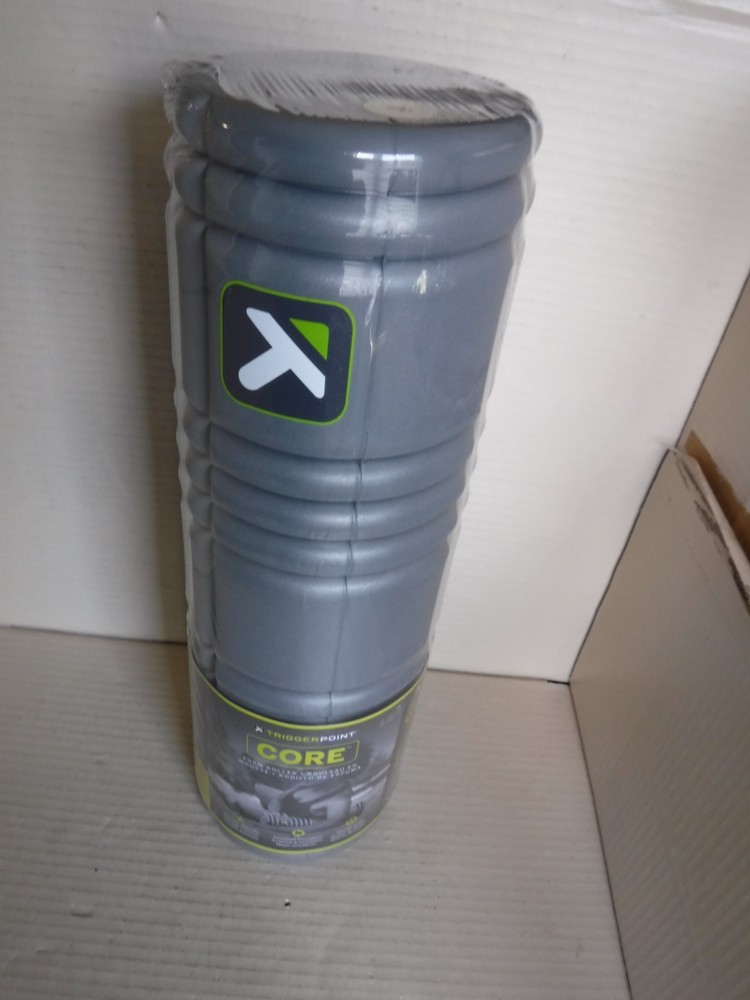 Trigger Point Gray 18" Foam Roller for Deep Tissue Massage and Workout Roller