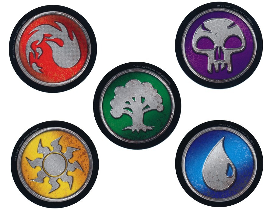 Aetherdrift Sticker Pack Mana Symbol Stickers First Place Bundle