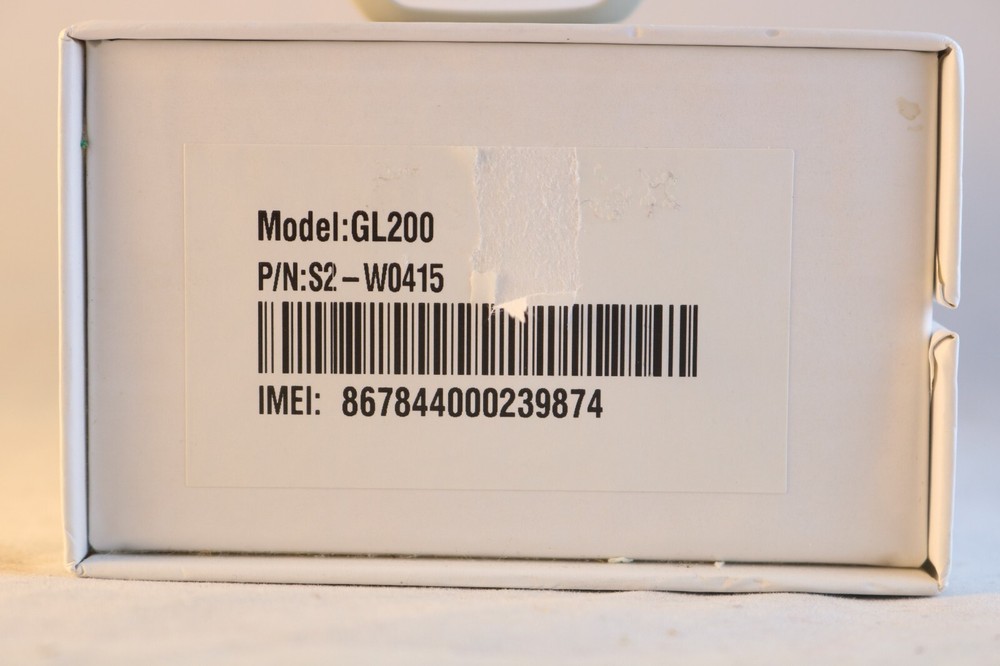 BrickHouse Security Model GL200 GPS Security Tracker w Power Charger TESTED