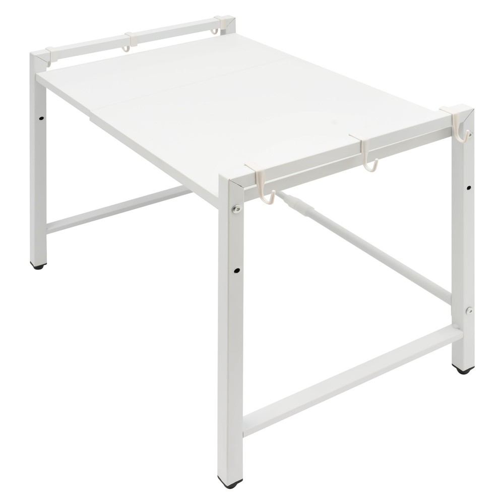 2 Tier Microwave Stand Adjustable Kitchen Shelf for Kitchen Countertop Organizer