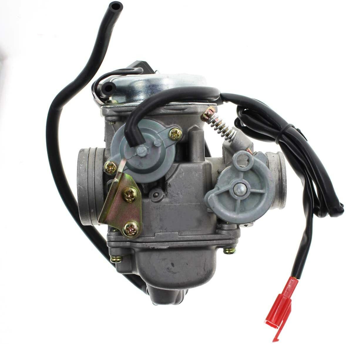 PD24J Carburetor for GY6 125cc 150cc Go Kart Scooter 152QMI 157QMJ Air Filter US