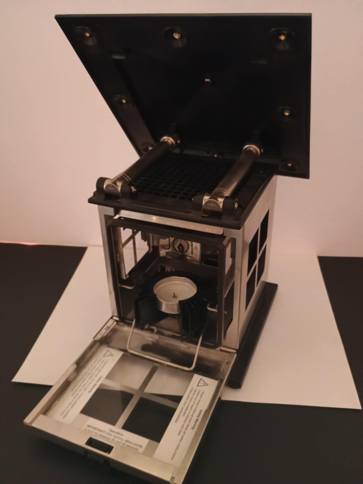 Caframo JOI Tea Light Candle Powered LED Lamp Camp light Night Light. No battery