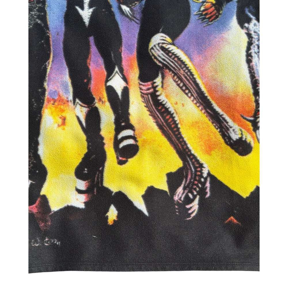 Kiss Destroyer Fleece Throw Blanket Wall Hanging 2009 Rock Express Metal Album