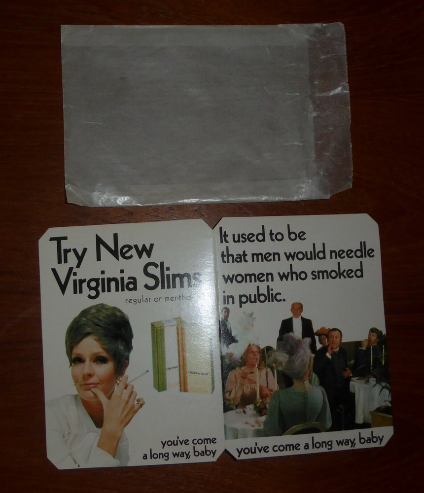 Vintage Virginia Slims Sewing Needle Kit