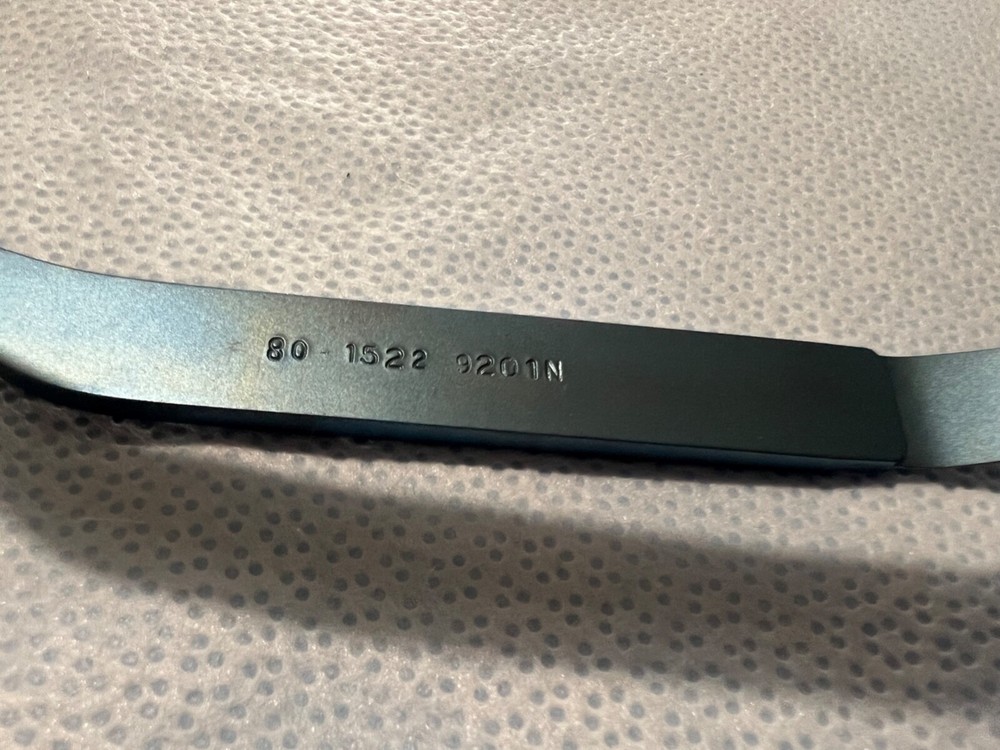 Codman 80-1522 Titanium Straight Bayonet Malis Scissors 9" Length