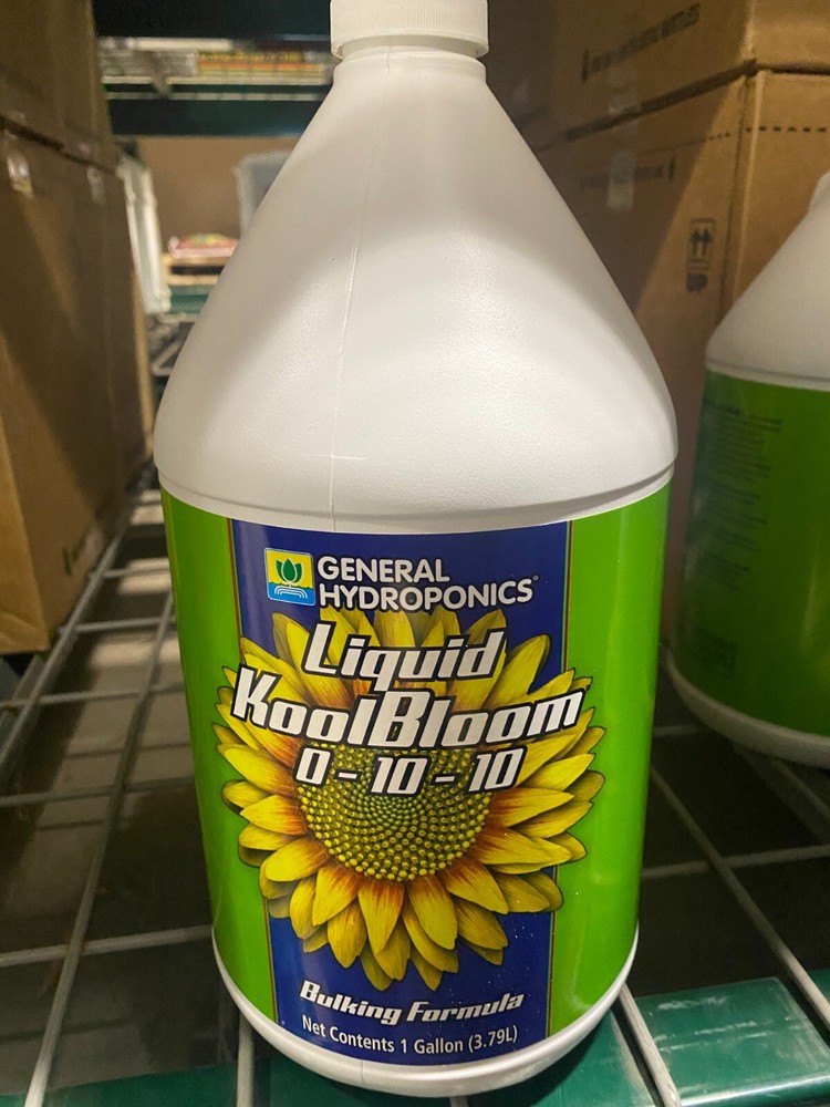 General Hydroponics Liquid KoolBloom 1 Gallon - gh nutrient
