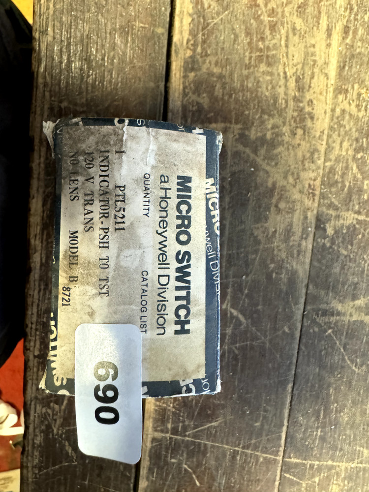HONEYWELL PTL5211 Micro Switch