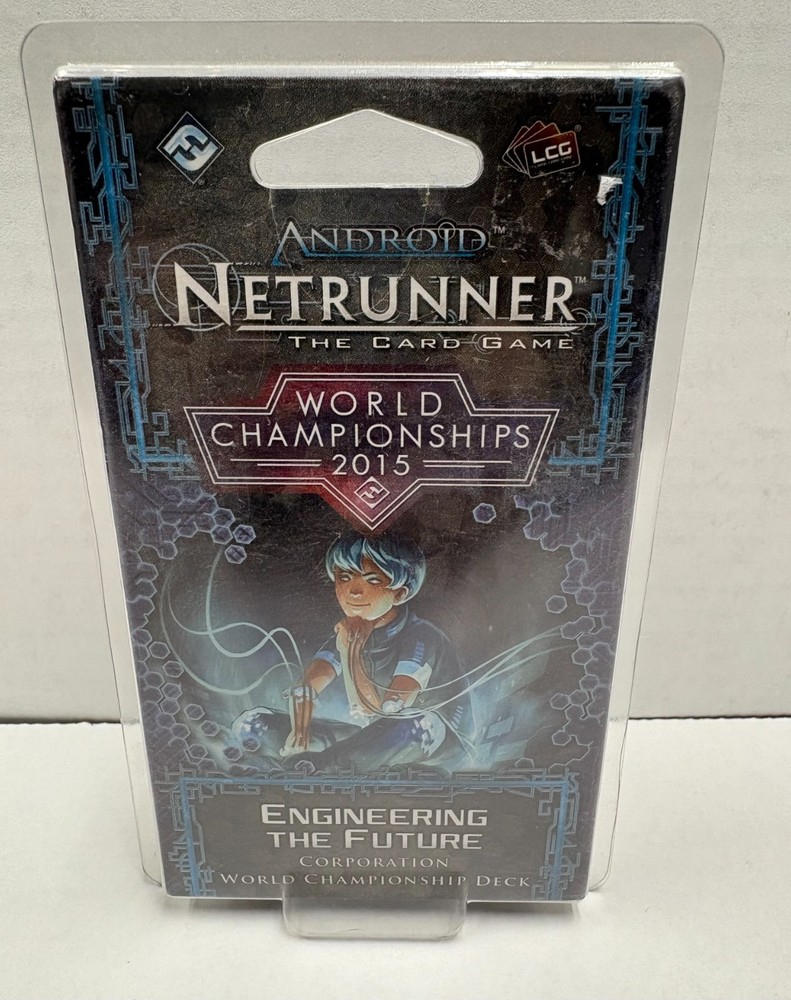 Android Netrunner World Championships 2015 Engineering the Future Deck *NEW OOP