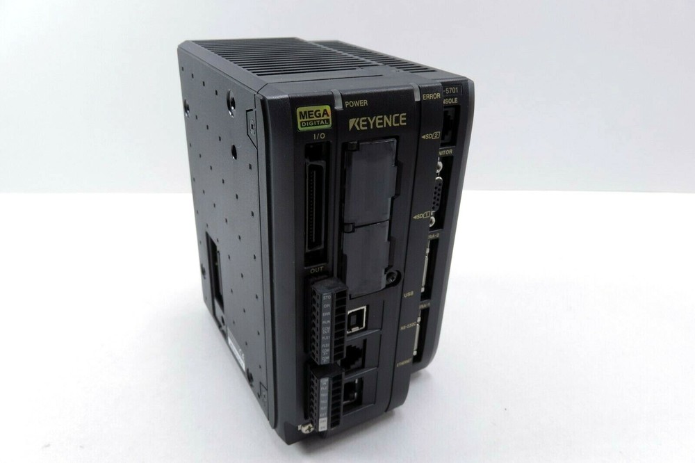 Keyence CV-5701 Digital Image Sensor Controller w/ Keyence CA-SD1G 1GB SD Card