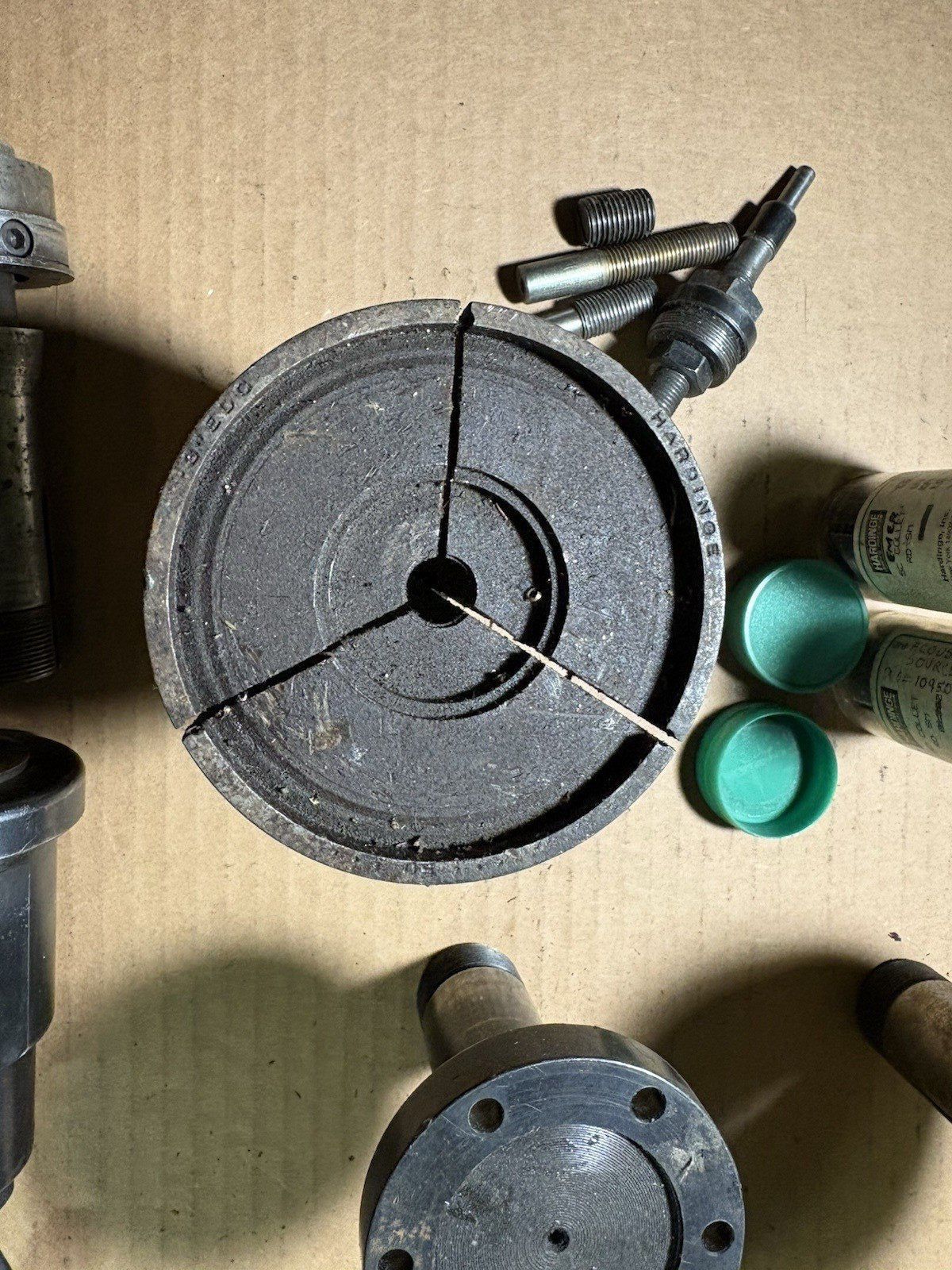 Lot of 5C Emergency and Expanding Collets and Fixture Hardinge others