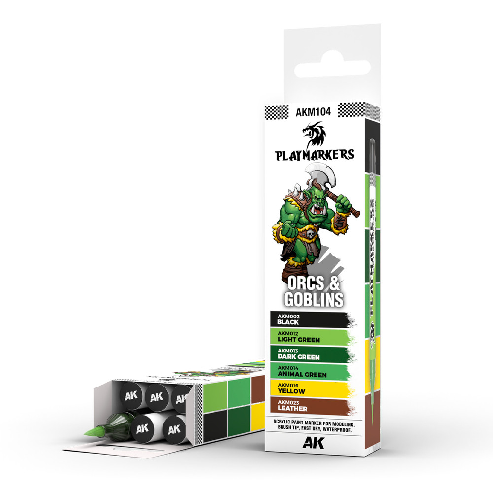 AK Interactive Playmarkers: Orcs & Goblins