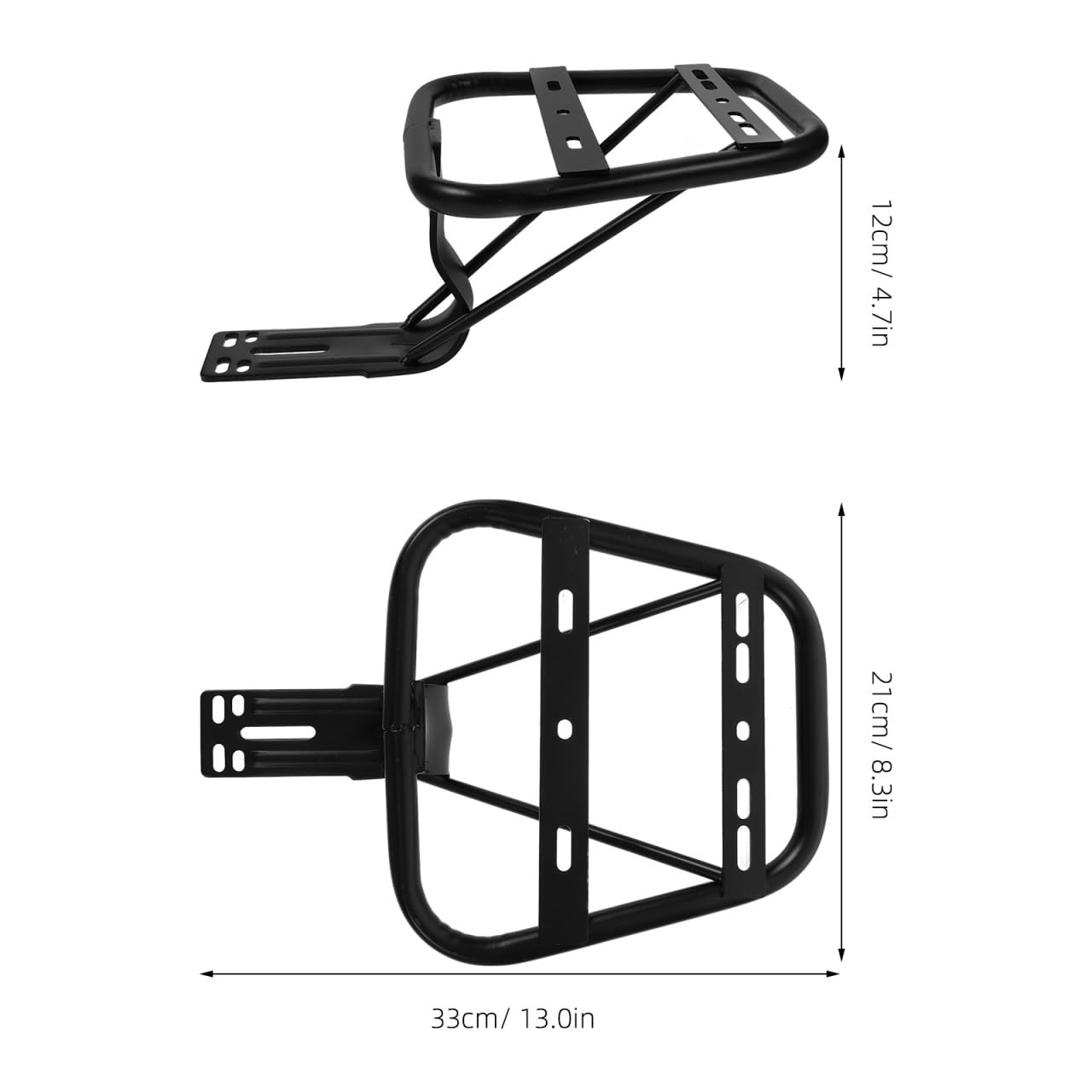 Adjustable Back Rack for Electric Bicycle Heavy-Duty Ebike Rear Cargo Rack wi...