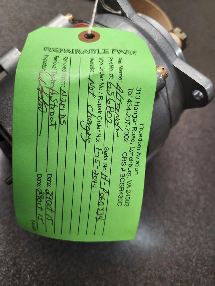 656802 alternator (Core)