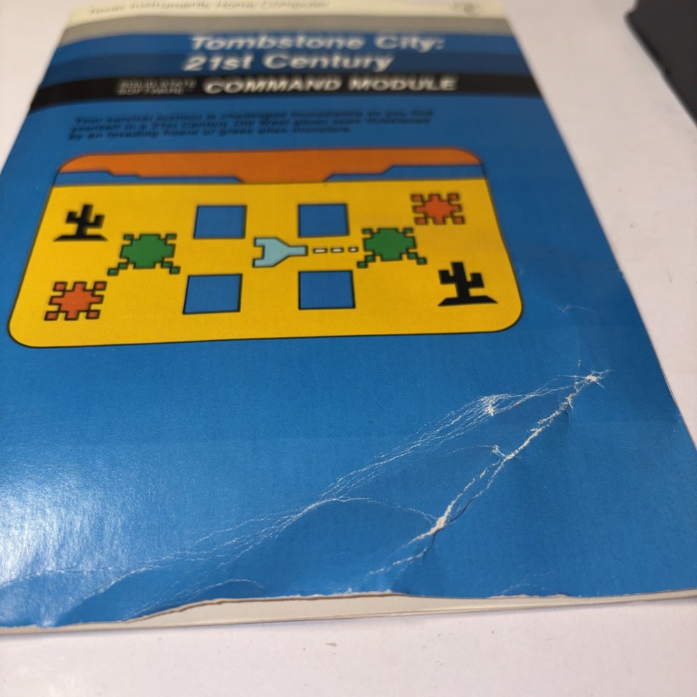Texas Instruments T1 Home Computer Applications Software Game Lot (4) 1981