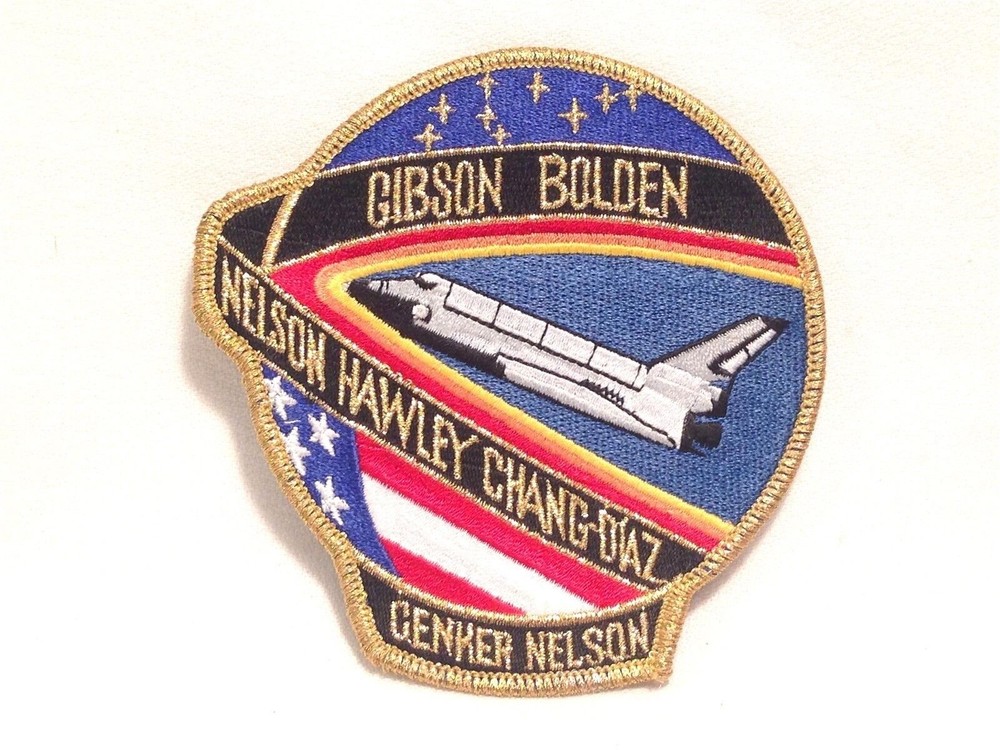 NASA Patch Space Program STS-61C Space Shuttle COLUMBIA Mission Astronauts