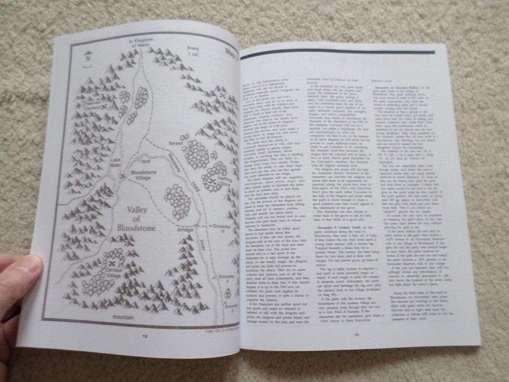 Bloodstone Pass H1 module Dungeons & Dragons adventure