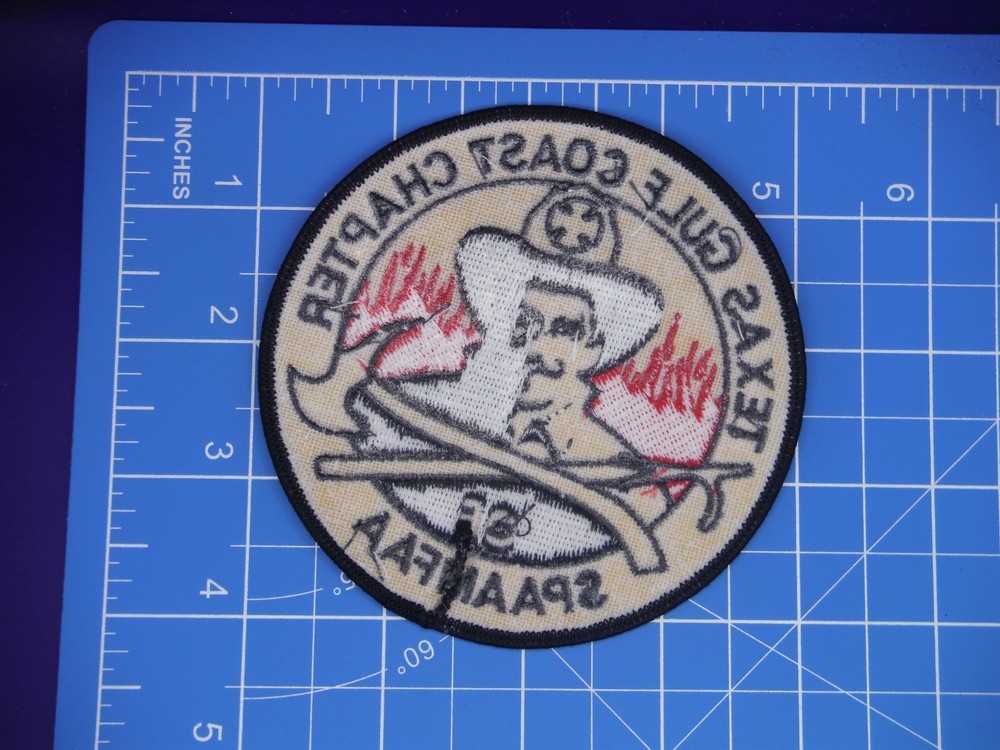 Texas Gulf Coast SPAAMFAA Fire Department patch-Bin A