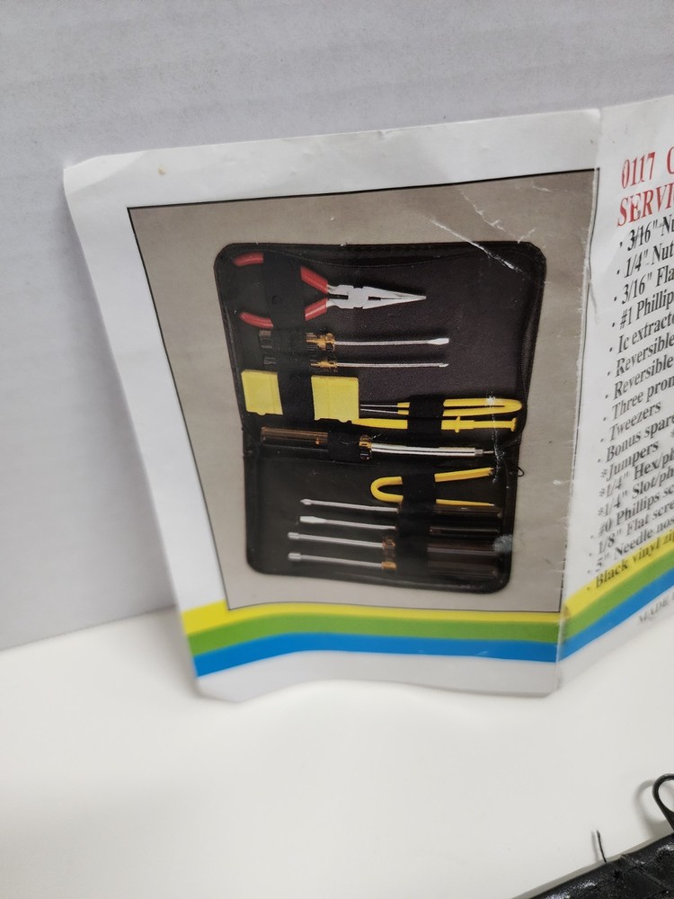 Computer Geeks. Computer Service Tool Kit for Computer Repair with Case & Tools