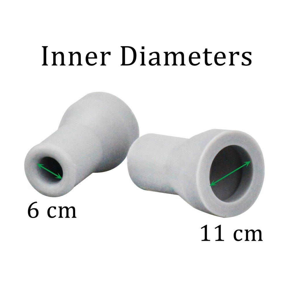 10 Pcs Dental Saliva Ejector Weak Suction Rubber Snap Tip Adapter Replacement