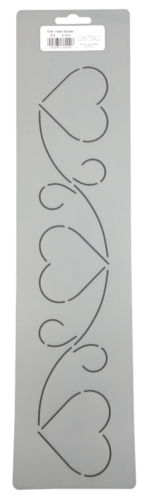 Stencil Quilting Border Stencils 2 Heart Design Quilt Borders Patterns Templates