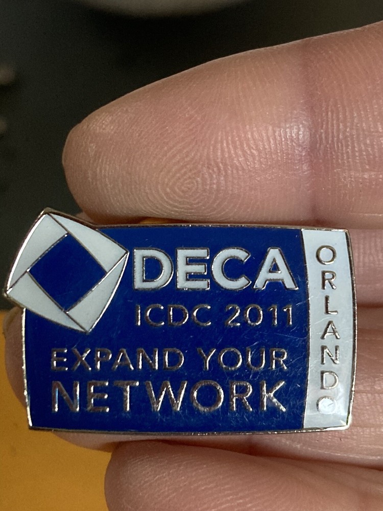 Deca icdc expand your network Orlando Lapel Pin EUC K534