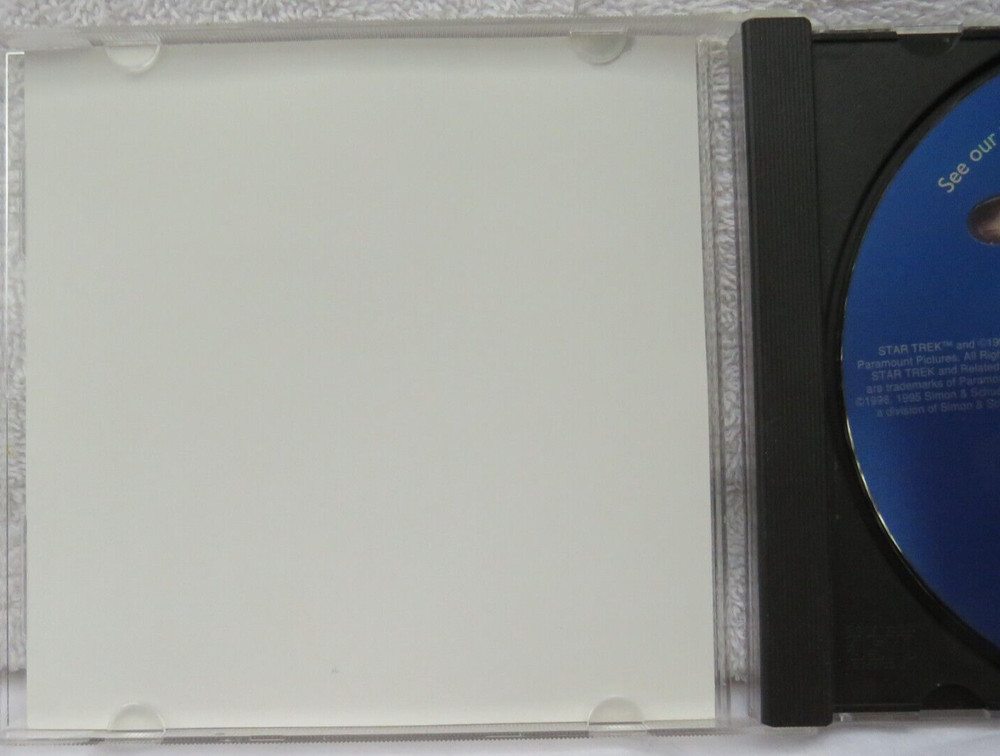 Star Trek Omnipedia Computer Interactive CD Vintage 1995