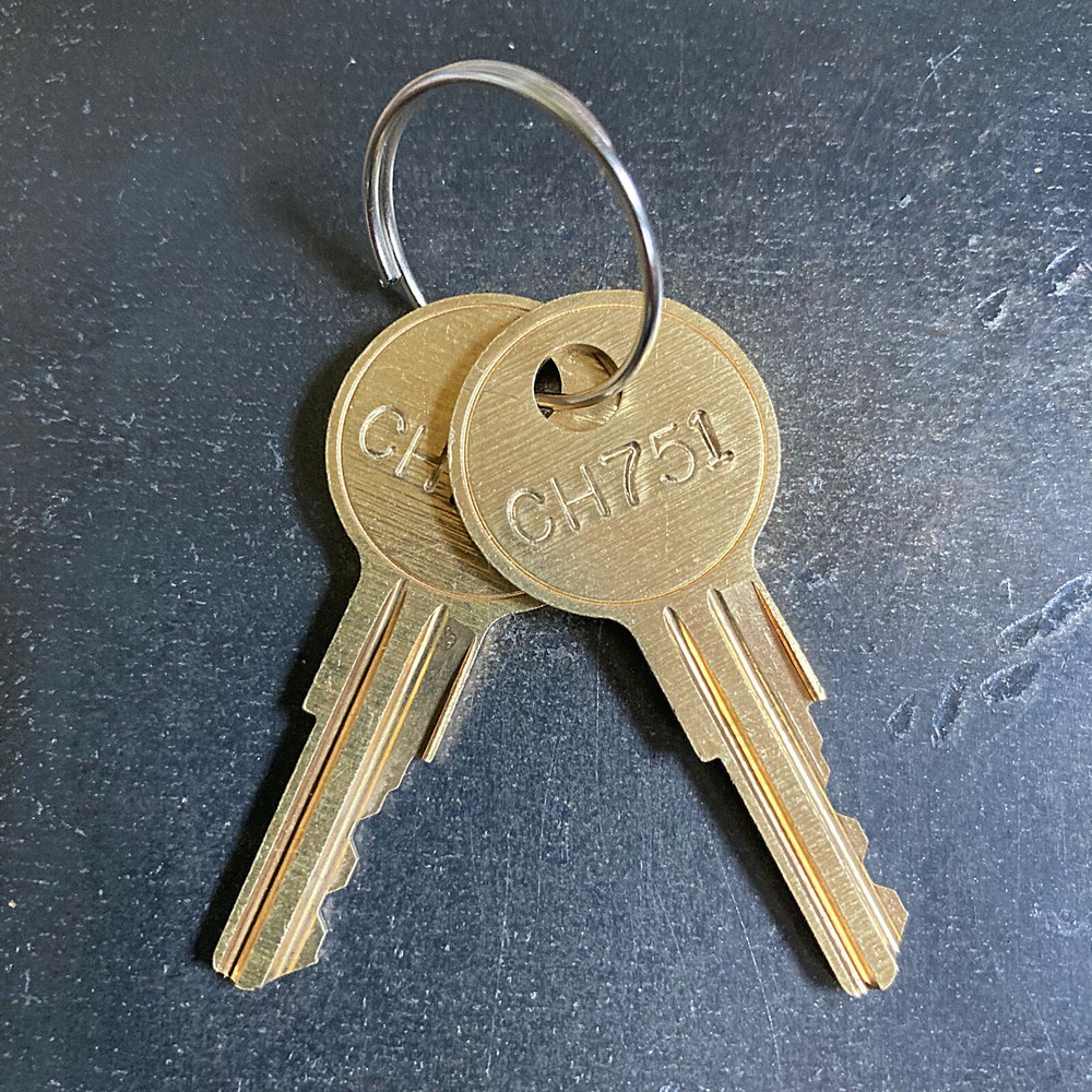 (2) Truck Toolbox Keys Cut Code CH501 - CH550 - Free Shipping w/ Tracking