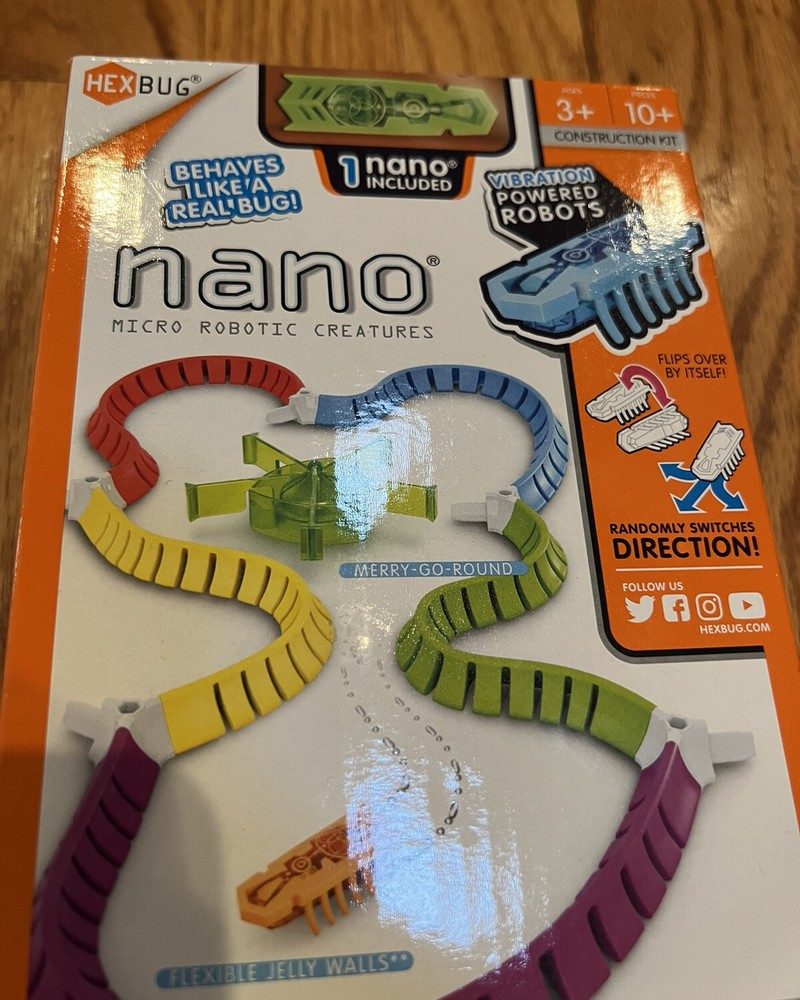 Hexbug Nano Carnival Micro Robotic Creatures Construction Kit - 1 Nano Included
