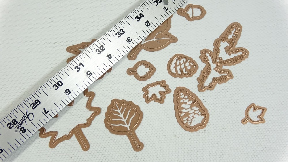 Spellbinders Shapeabilities Fall Foliage Craft Dies S5120