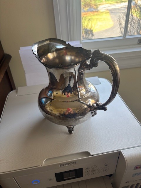 Oneida Silver Plated Water Pitcher