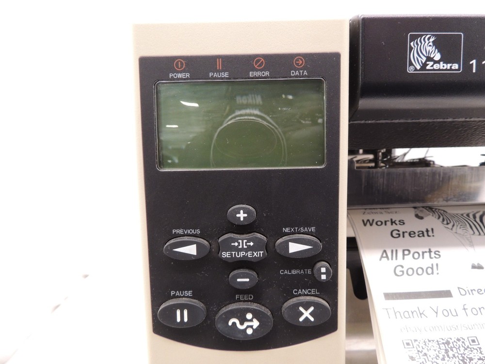 NEW Print Head Zebra 110Xi4 203dpi USB Network Industrial Label Printer