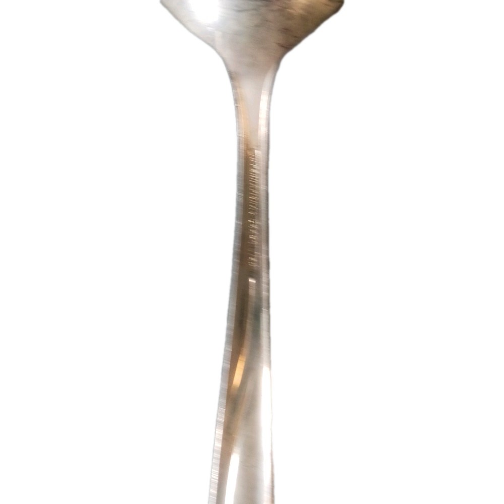 VtageInternational Deep Silver Plate Anniversary Rose Salad Serving Fork Spoon