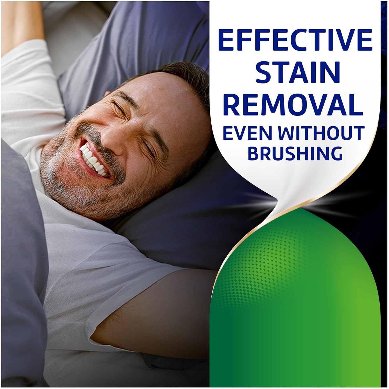 Polident Overnight Whitening Dental Cleanser Tablets 90 Ct (2 Pack) Antibacteria