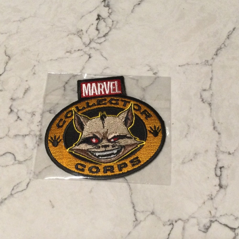 Funko Iron-On Patch - ROCKET RACCOON - Marvel Collector Corps MARVEL COMICS