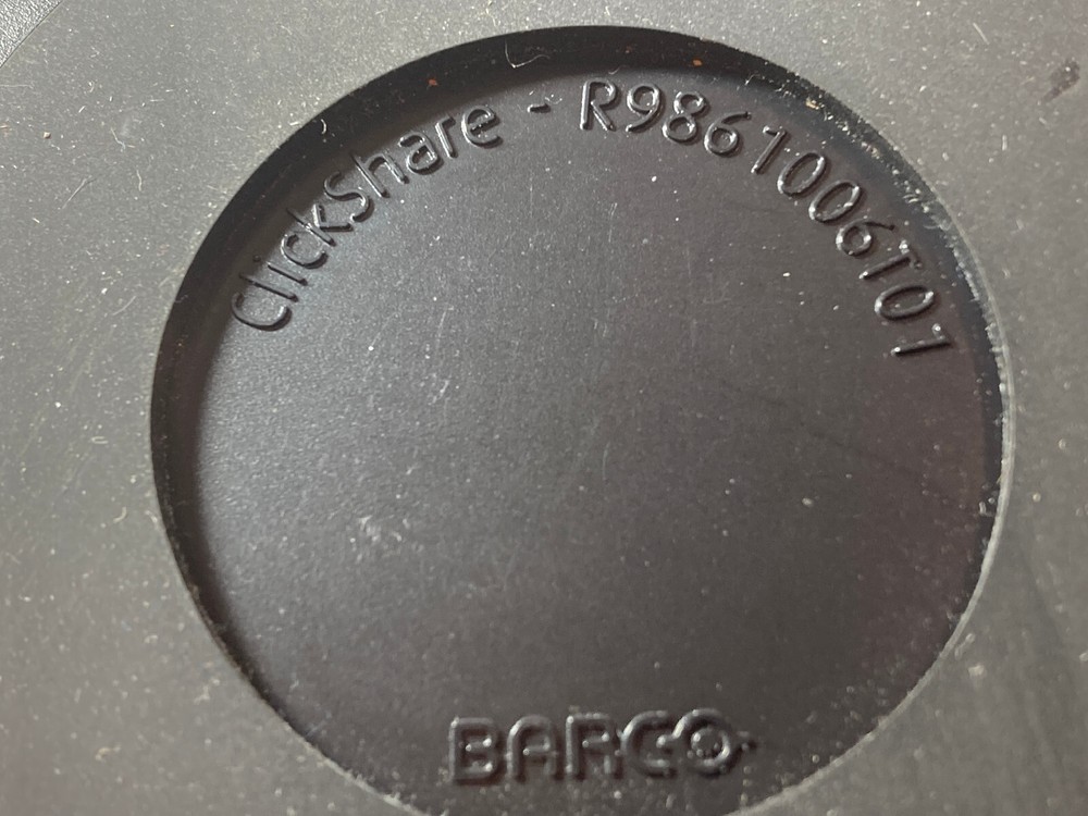 Barco Clickshare Tray and Four Clickshare Buttons R9861006D01 USB Button
